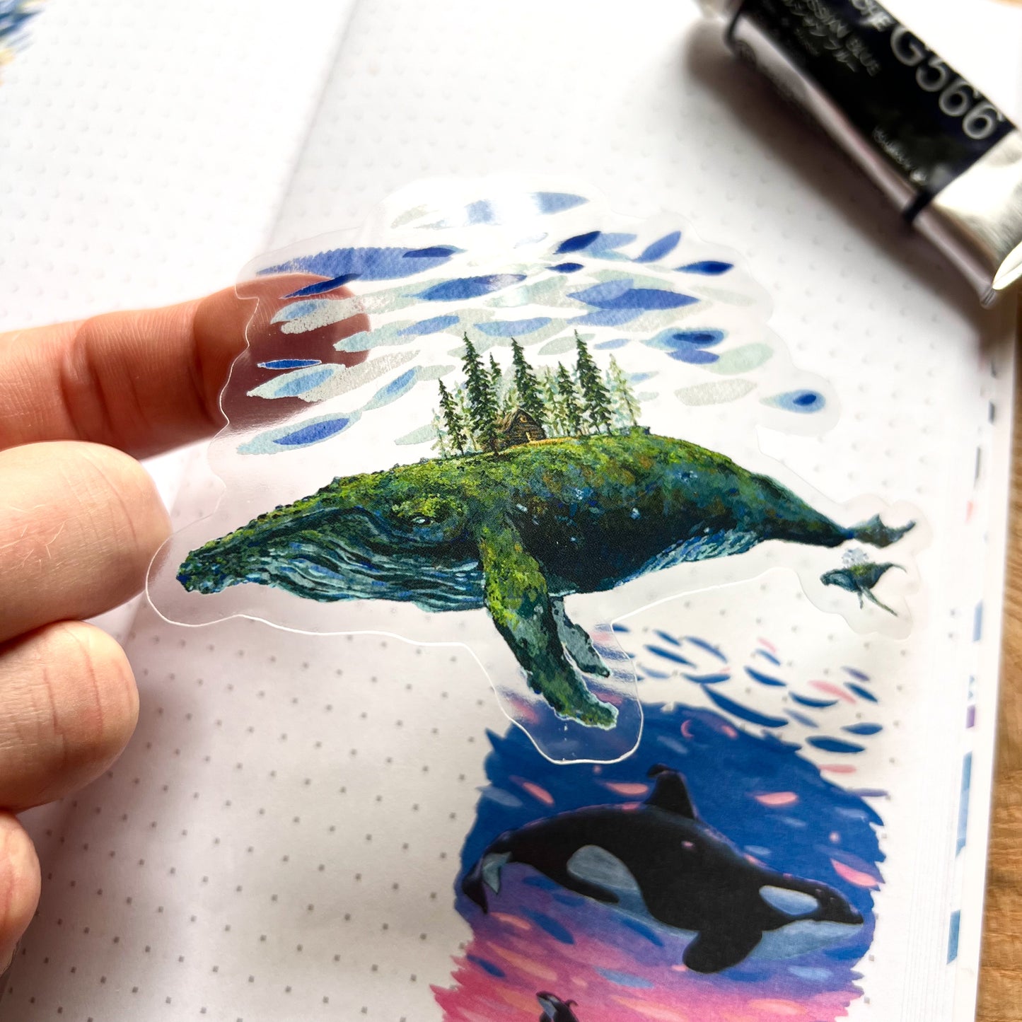 It Matters Where You Are - Premium Transparent Sticker