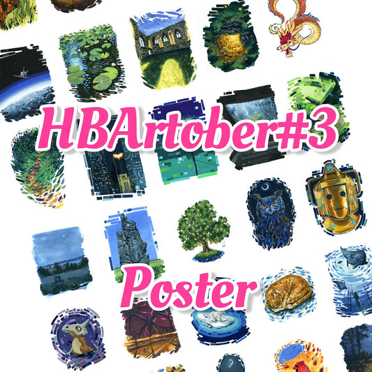 HBArtober 2023 Poster (Limited to 15) - Print