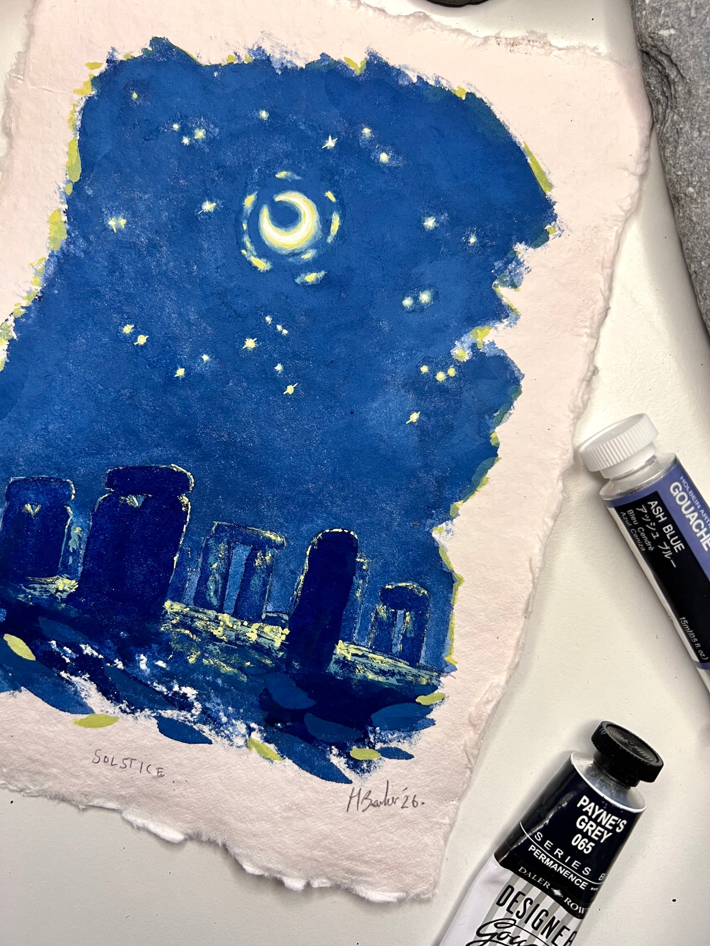 “Solstice" (2026) Original Painting