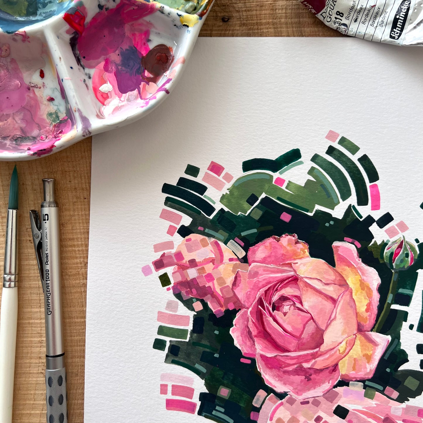 “Pinky Promise” - (2021) - Gouache Original