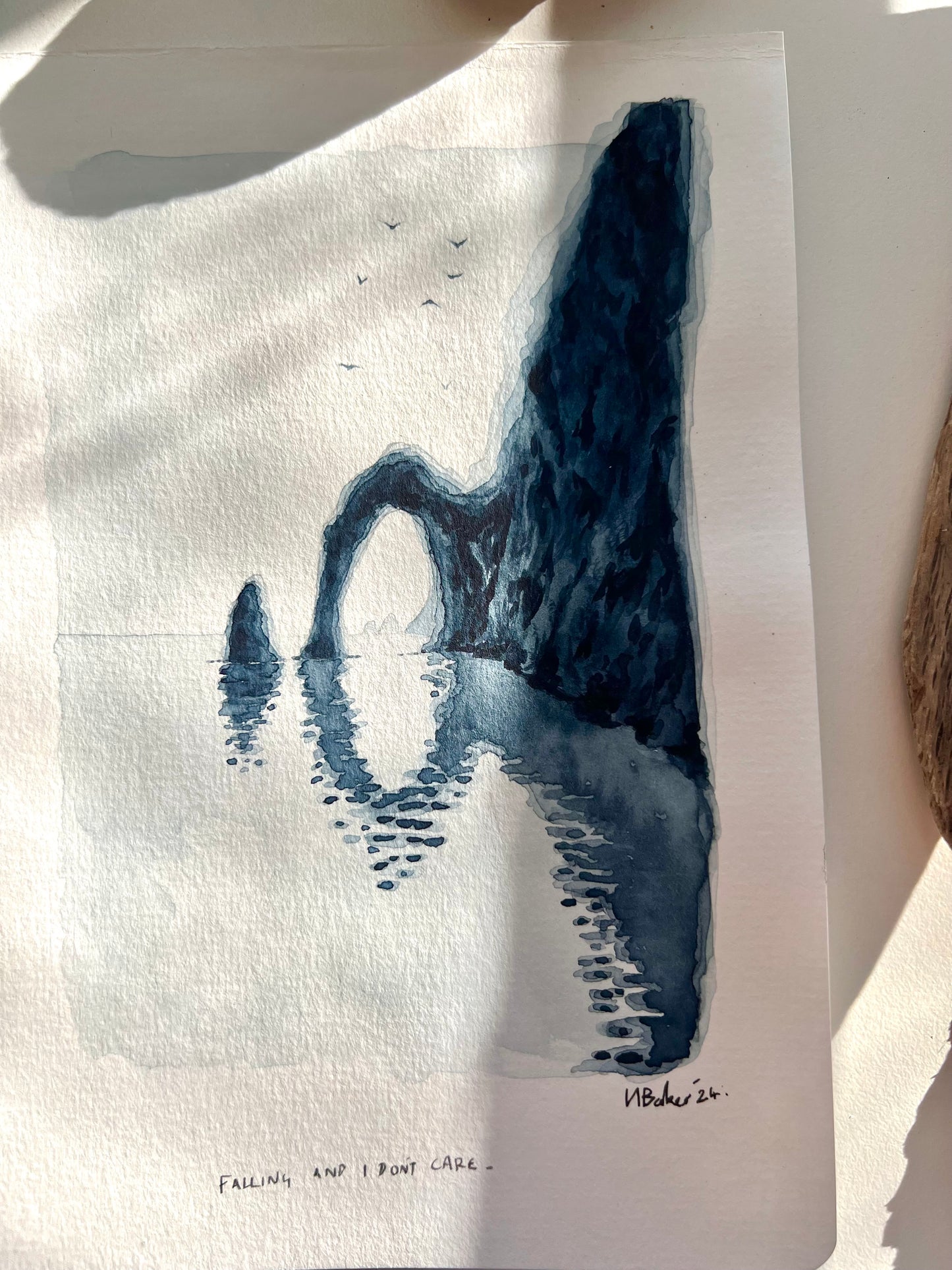 Falling and I don't care (2024) - Original