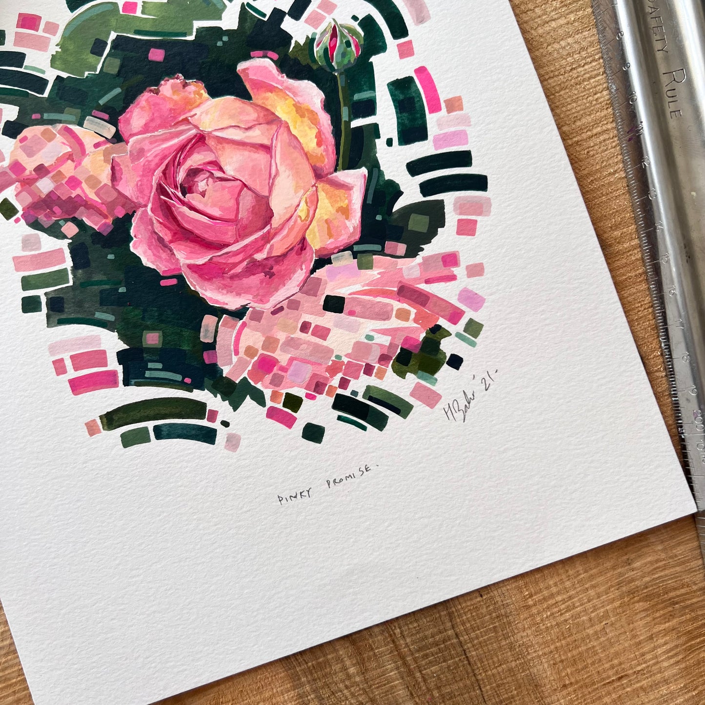 “Pinky Promise” - (2021) - Gouache Original