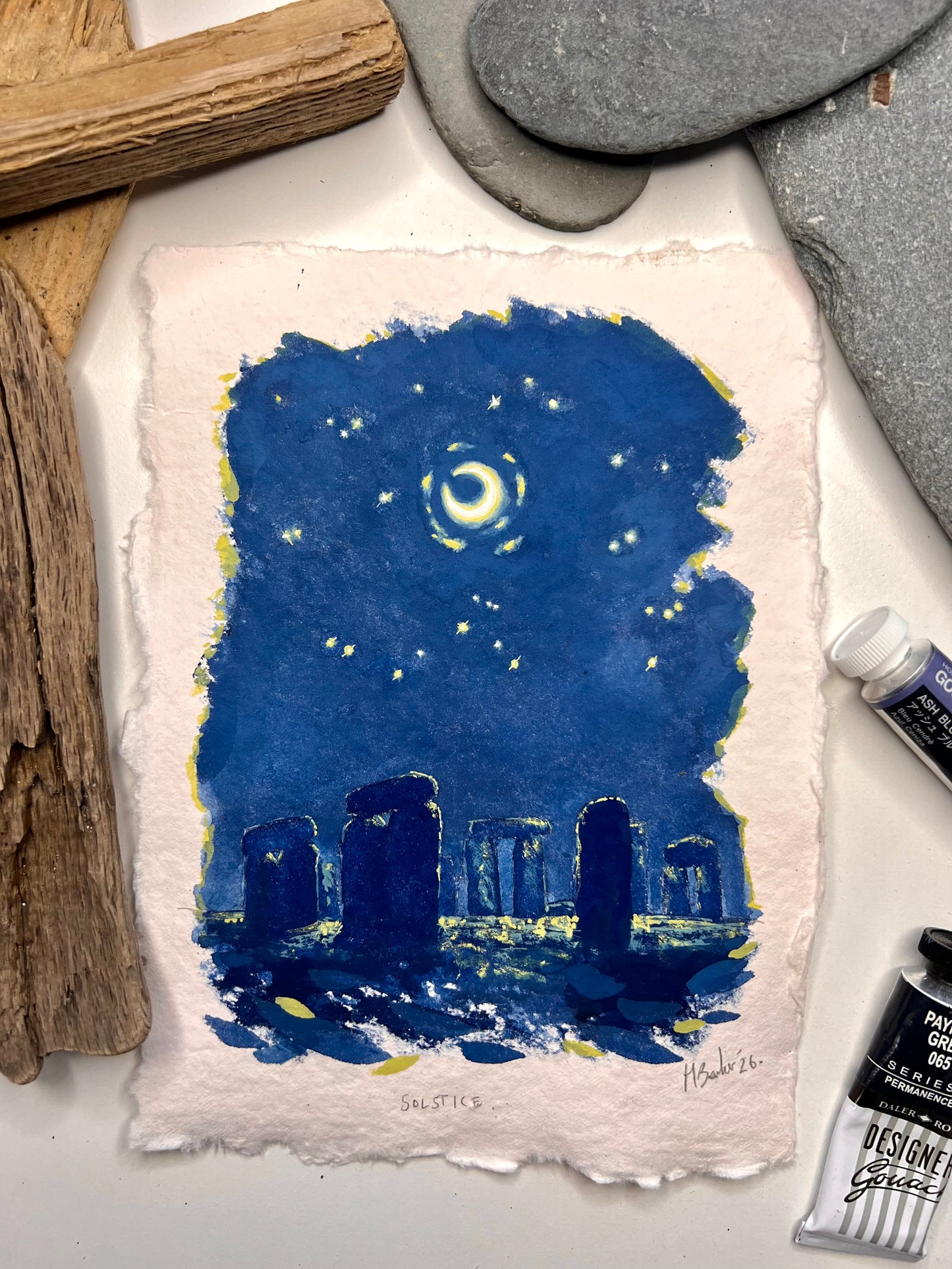 “Solstice" (2026) Original Painting