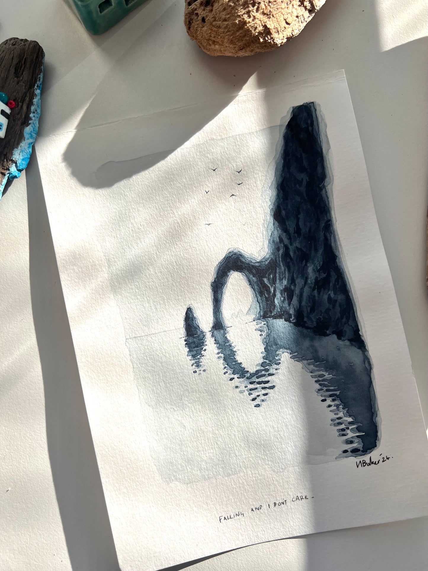 Falling and I don't care (2024) - Original