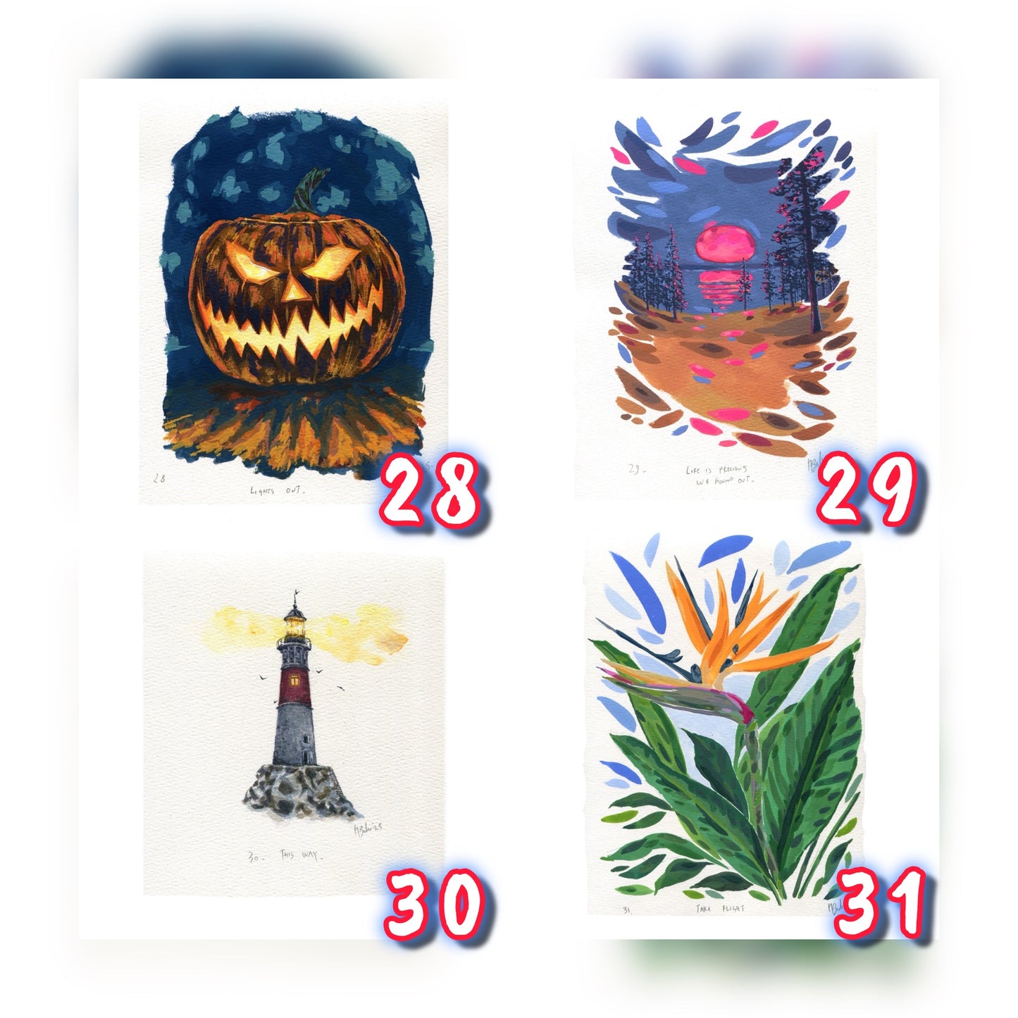 HBArtober (2025) Print