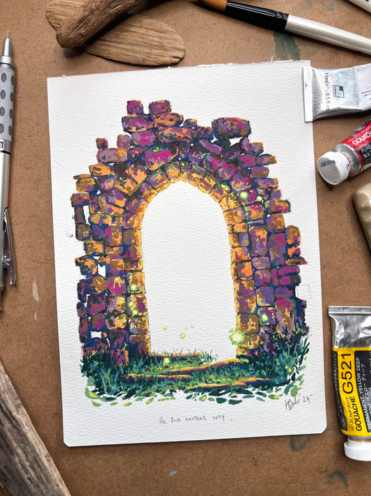 “I'll find another way" (2024) Original Painting