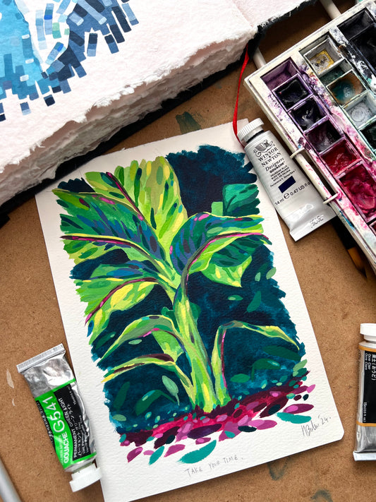 “Take your time" (2024) Original Painting