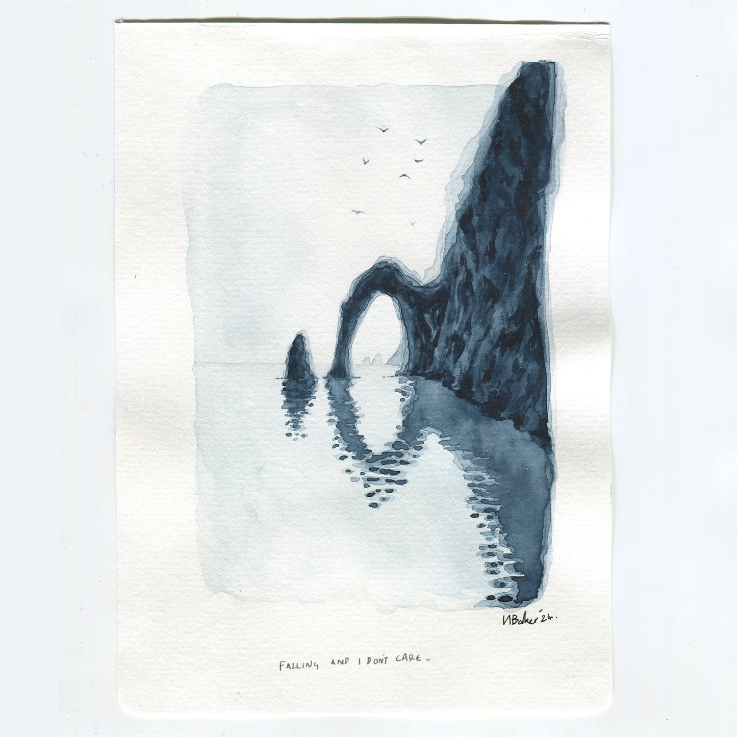 Falling and I don't care (2024) - Original