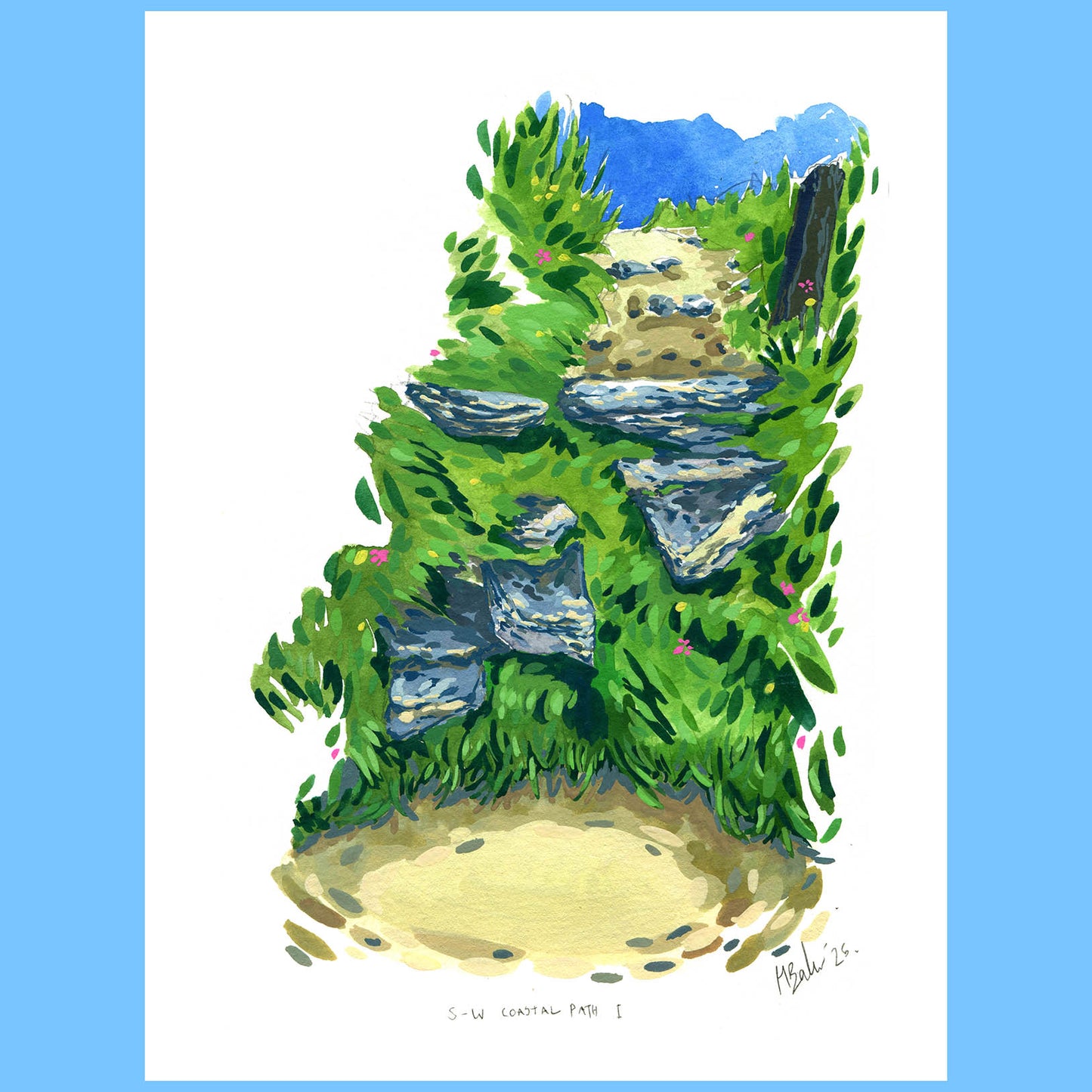 South-West Coastal Path (2025) - Print