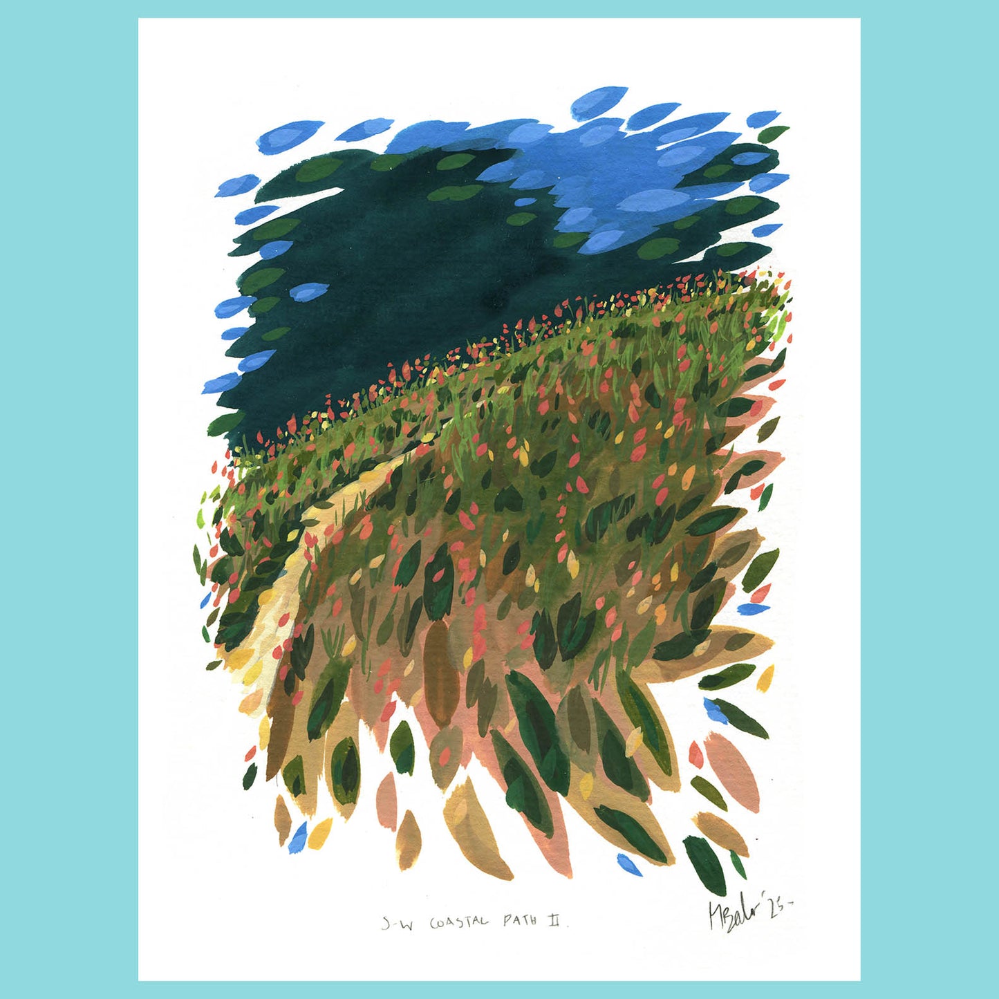 South-West Coastal Path (2025) - Print